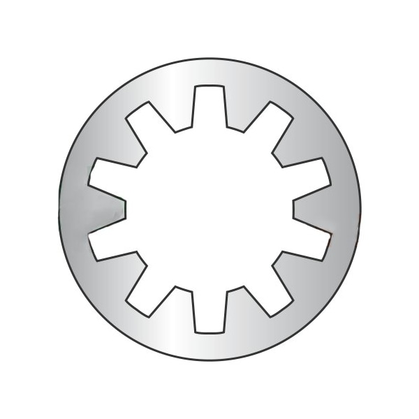 Newport Fasteners Internal Tooth Lock Washer, For Screw Size M3 18-8 Stainless Steel, 10000 PK 574849 - main